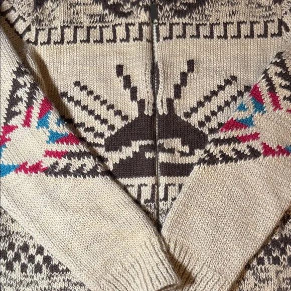 Faherty Men's Sun & Waves Cowichan Zip-Up Cardigan Sweater - Picture 3 of 7